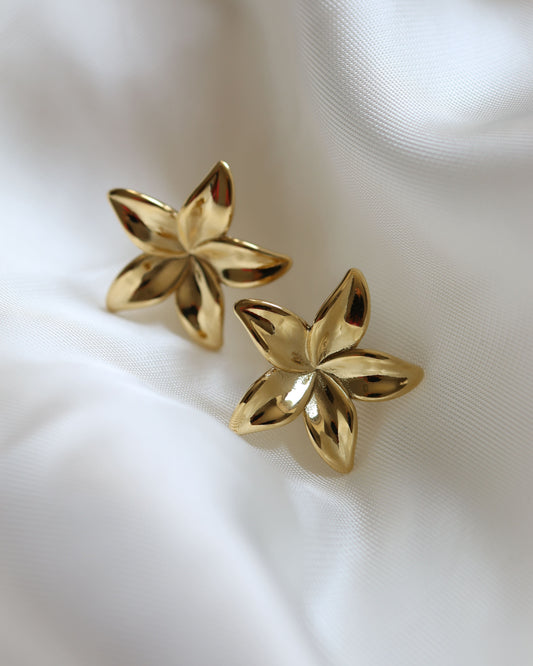 Boucles d'oreilles Tiaré