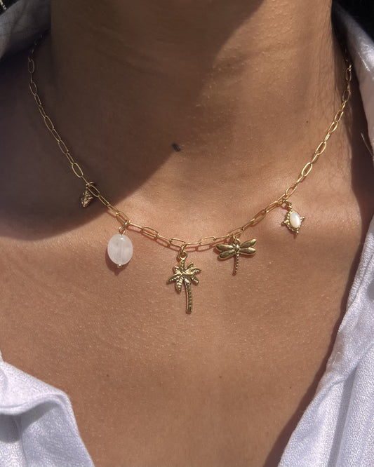 Collier Palma blanc